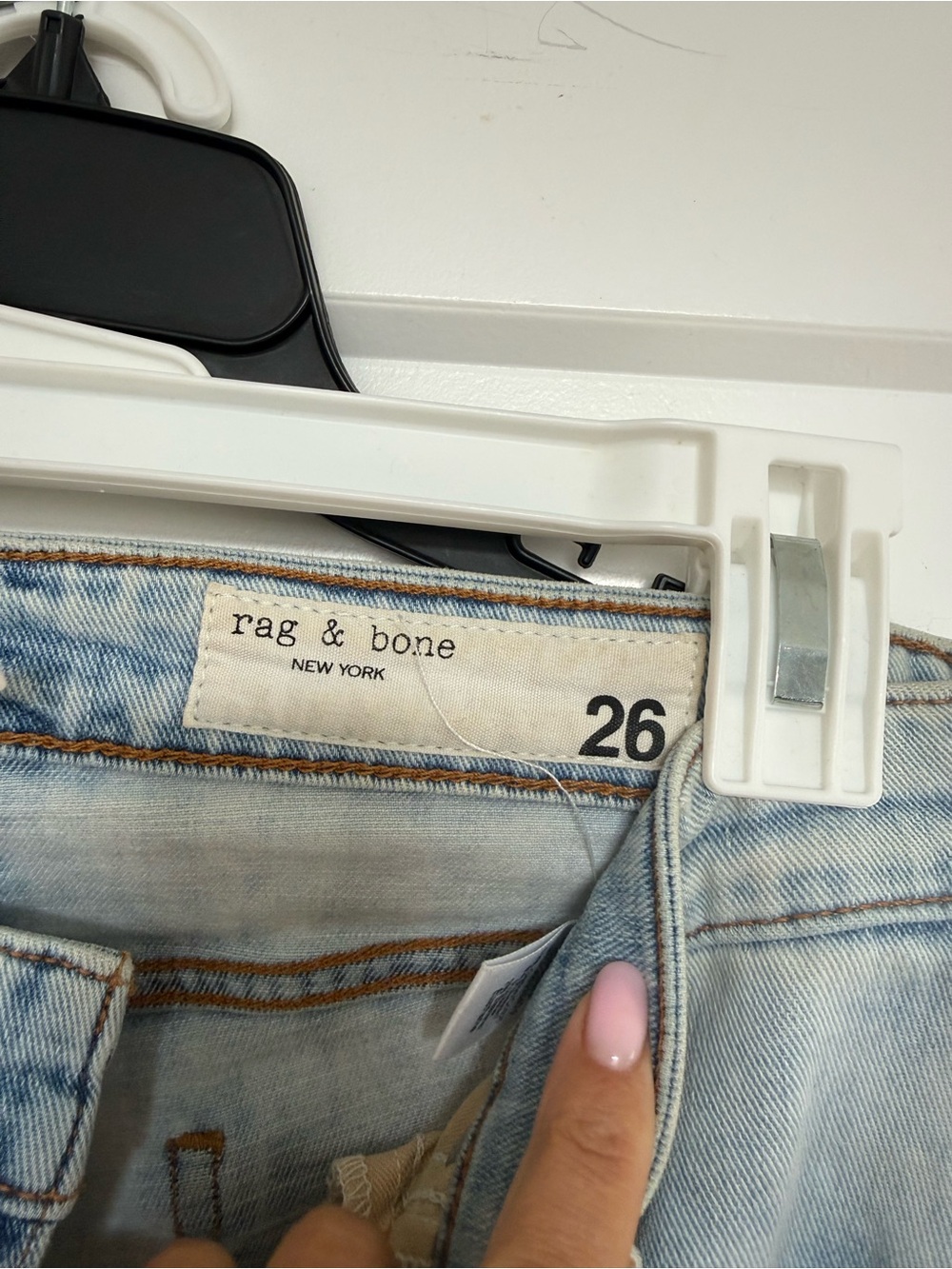 rag & bone Light Blue Wash Jeans